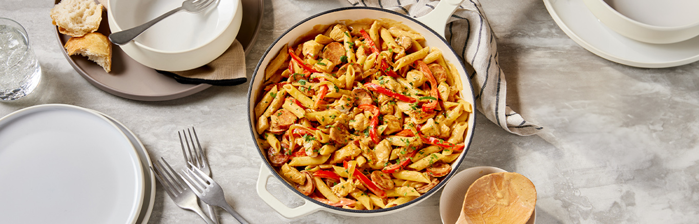 Creamy Cajun Pasta: Bold New Orleans Flavors, Subtle Heat